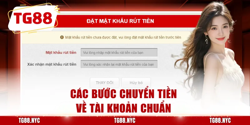 Rút Tiền TG88 | Hướng Dẫn Kiểm Tra Và Xử Lý Giao Dịch 3 Các bước chuyển tiền về tài khoản chuẩn