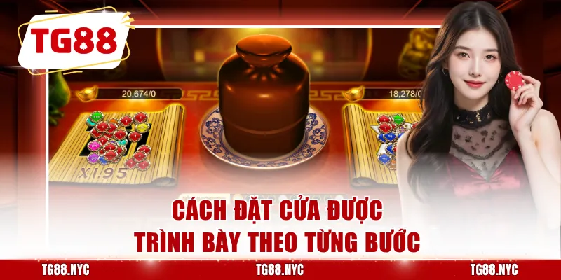 Cách đặt cửa được trình bày theo từng bước